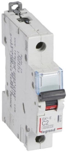 Выключатель автоматический Legrand DX3-E 6000 1п 2А C 6кА фото Выключатель автоматический Legrand DX3-E 6000 1п 2А C 6кА картинка